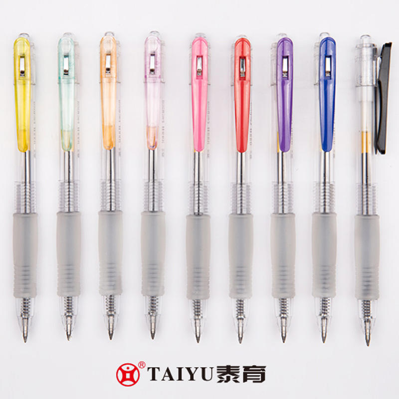 Student Use Pressing Gel Pen With Grip And Pen Holder For Comfortable Writing Gel Pen 988