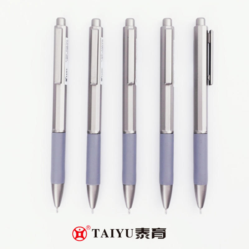 Office Use Gel Pen With Rubber Costomized Color Gel Pen 3192