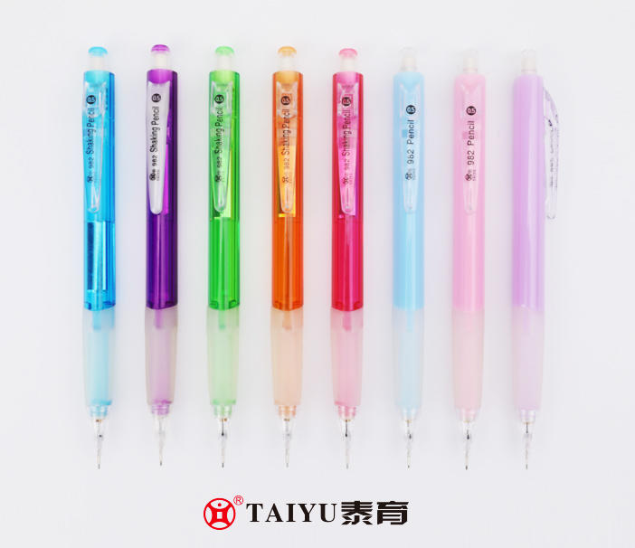 Student Use Shake Pen With Triangular Pen Holder Mechanical Pencil L982