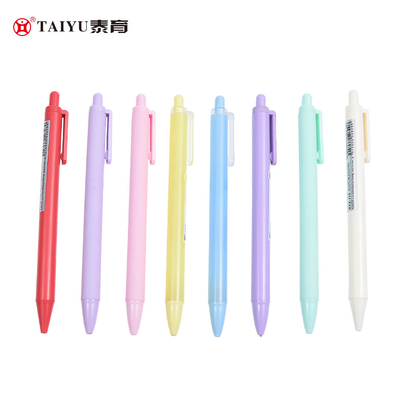 Students Use Roll Ball Pen With Classic Candy Colors Can Be Customized