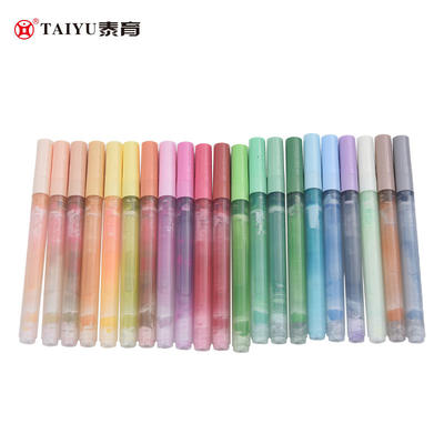 24 color fine head acrylic pen for painting