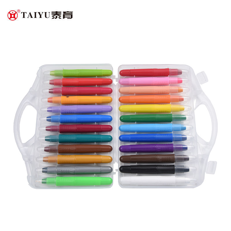 24 color crayon for painting