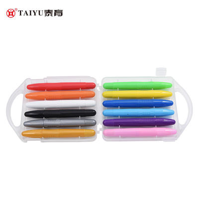 12 color basic crayons