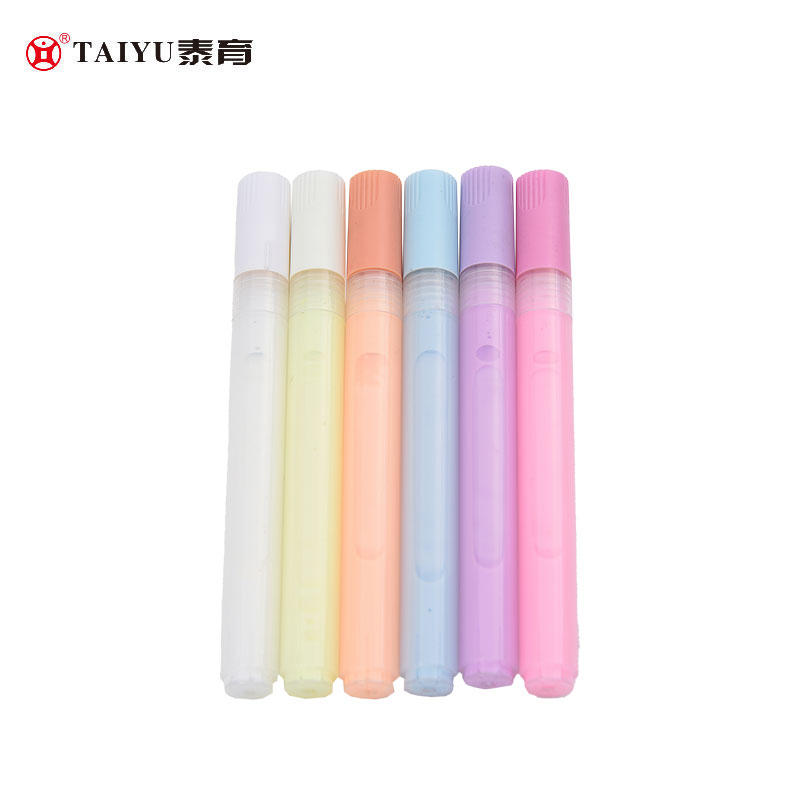 6 color glue pen