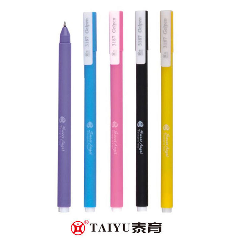 Students Use Roll Ball Pen With Cap Of A Pen Costomized Color Roll Ball Pen 3187