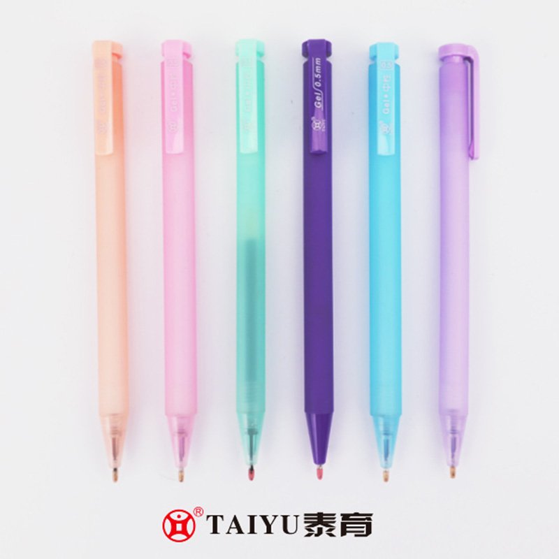 Students Use The Popular New Transparent Matte Designgel Gel Pen 3147A