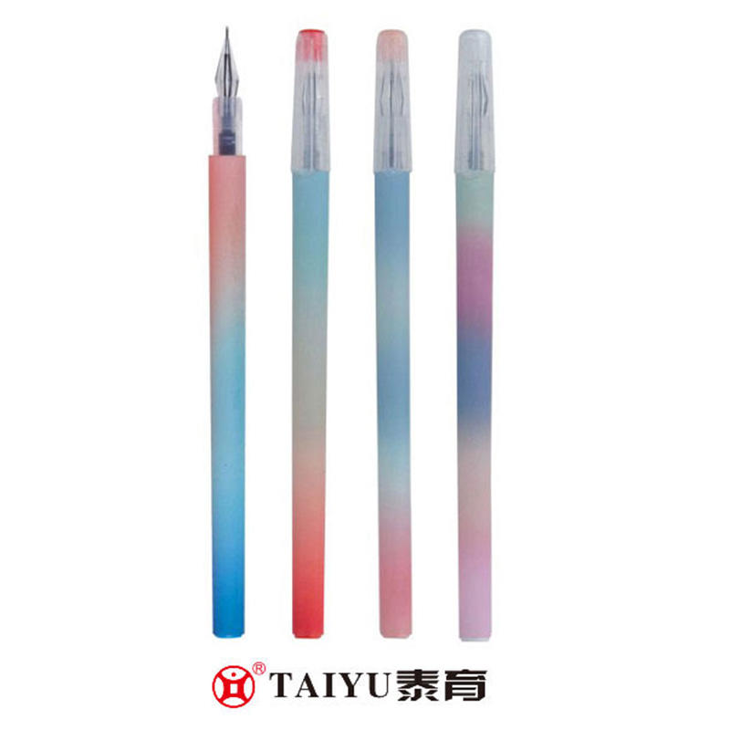 Students Use Roll Ball Pen With Gradient Color Style Design Roll Ball Pen 3182