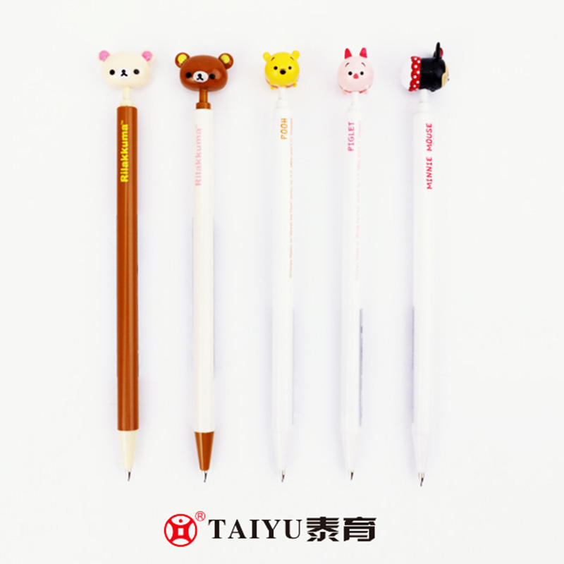 Student Use Mechanical Pencil Cartoon Head Selling In Japan And Korea Mechanical Pencil 2124