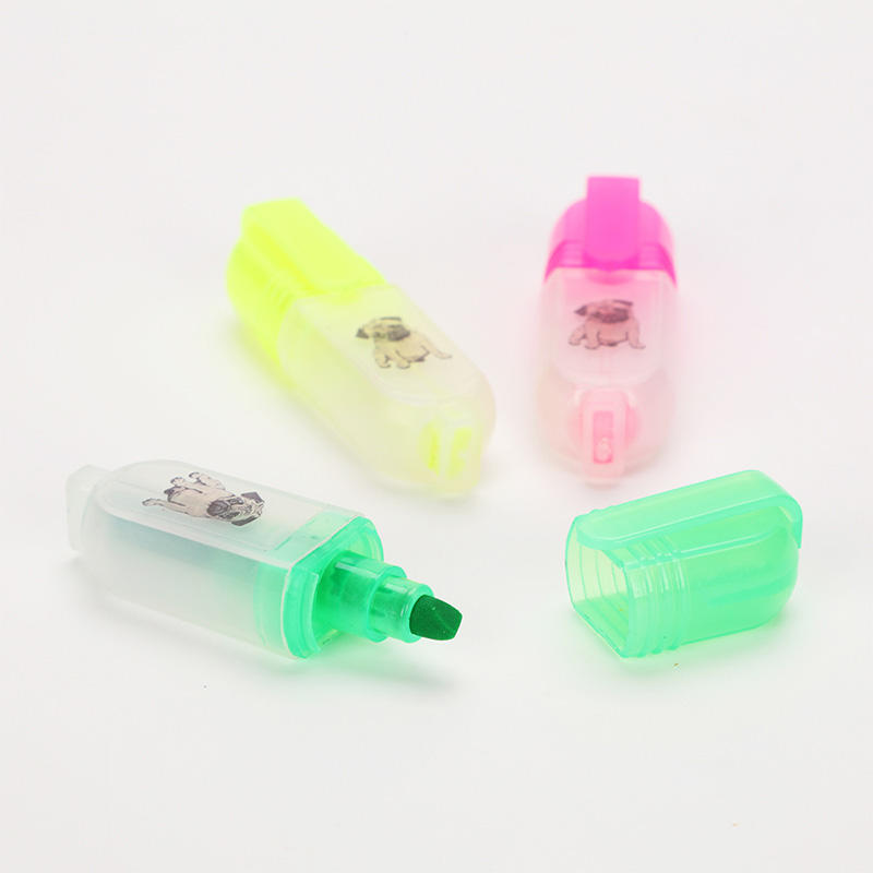 All kinds of colors are popular with students Small Size Highlighter HL-002