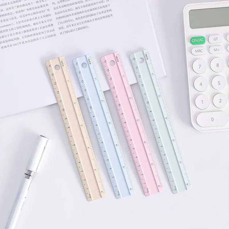 MQ3915-30cm Cartoon Aluminum Ruler